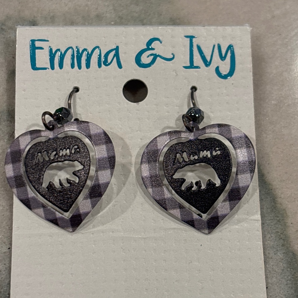 Emma & Ivy Mama Bear Earrings